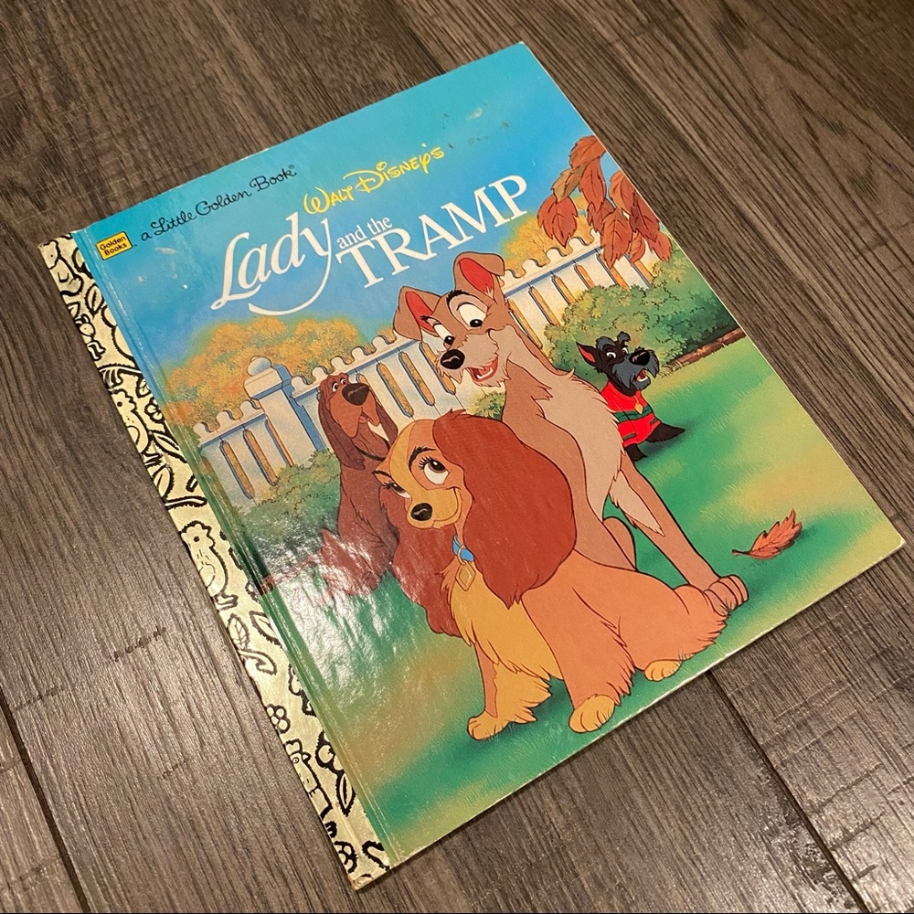 Little Golden Book Vintage “Lady and the Tramp”